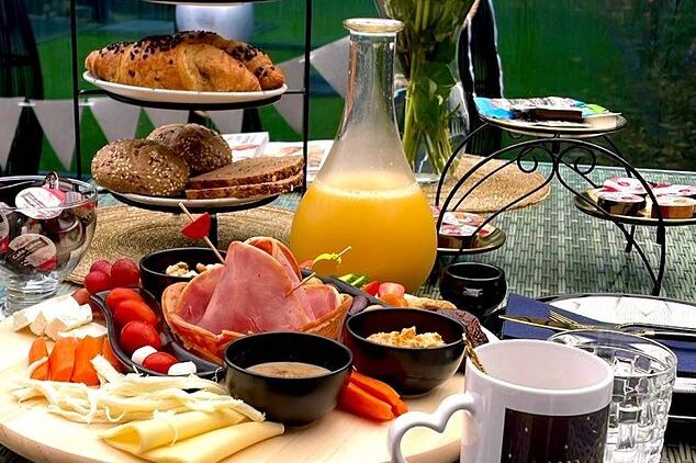Ontbijten en diners Luna Wellness